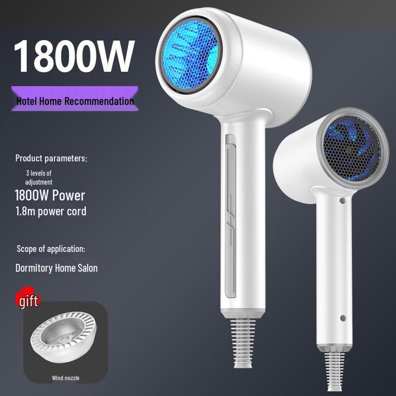 OIMG 1800W Smart Temp Control Fast Drying Hair Dryer