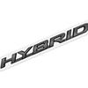Metal Emblem Car Sticker Hybrid Badge Decal Body Trunk Decor for Lexus LS RX ES IS NX GX GS F SPORT Glossy Black Accessories GE8