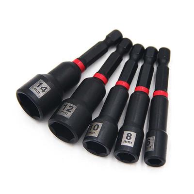 Pneumatic Screwdriver Fit Magnetic Nut Driver Hex Socket Adapter
