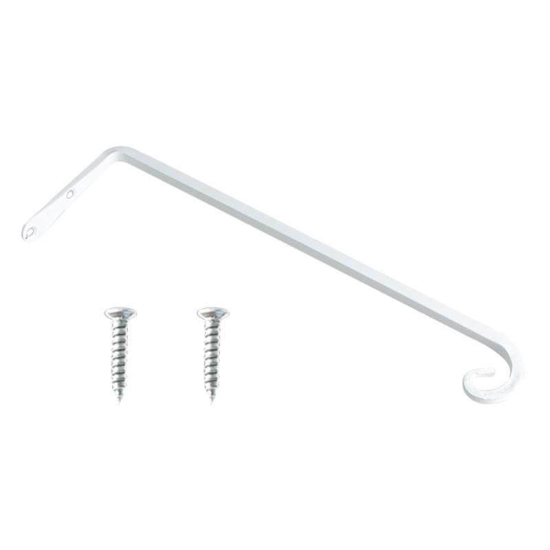 

Настенное крепление для дома и улицы, декоративная вешалка для фонарей, металлические крючки для музыки ветра белый