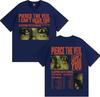 Pierce The Veil I Can't Hear You Tour 2025 Merch T Shirt Fashion Hip Hop Rock Music T-shirts Men Women Oversized Vintage T-shirt