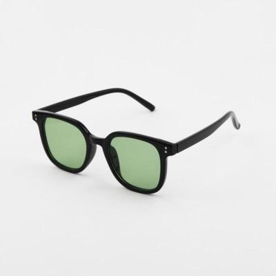 Unisex Oversized Colored Lens Sunglasses