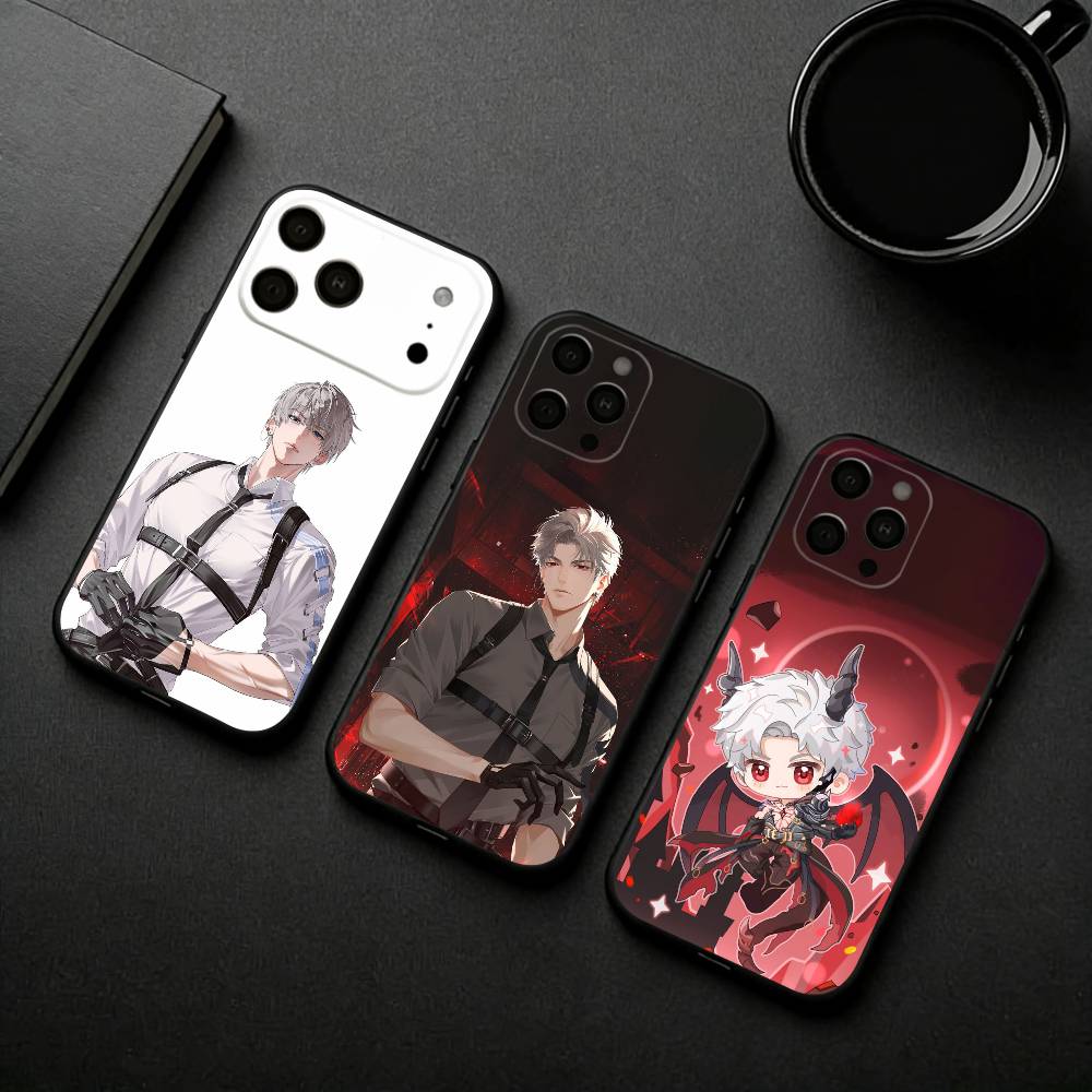 S-Sylus Love and D-Deep Space Phone Case For iPhone 17pro, 16,15,14,13,12,11 X XR Plus,Others Soft Black Cover