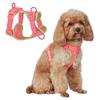 Size M Summer Breathable Mesh Dog Cat Harness Adjustable Soft Pet Harness
