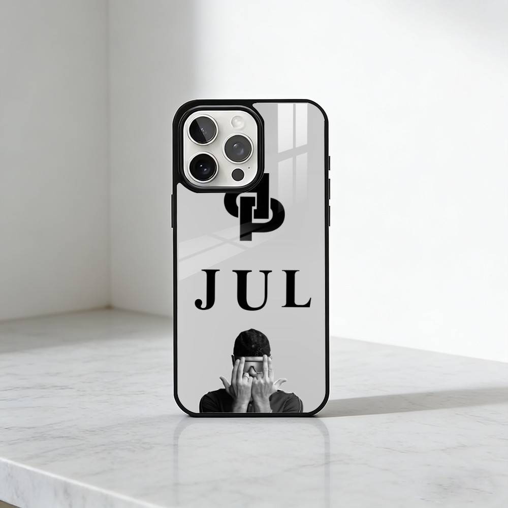 Custodia per Telefono Rapper J-JuL Per iPhone17,16,15,14,13 Plus,Pro Max Magnetica Per Ricarica Wireless Magsafe