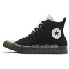 UNT1TL3D High 'Not a Chuck - Black' (Unisex) Black / Black / White Canvas Shoes 169467C