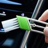 Car Air Conditioner Vent Brush Microfibre Car Grille Cleaner Auto Detailing Blinds Duster Car Cleaning Brush Interior Accessorie