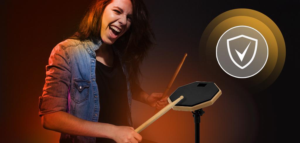 MusicMate MM-DRM20 BeatPad Drum Pad
