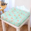 Soft High-elastic PP Cotton Office Chair Pad Modern Stylish Cushion, Ultra Square Geometric or Cushion for Kitchen Chairs Plant Prints, 15.75"x15.75"