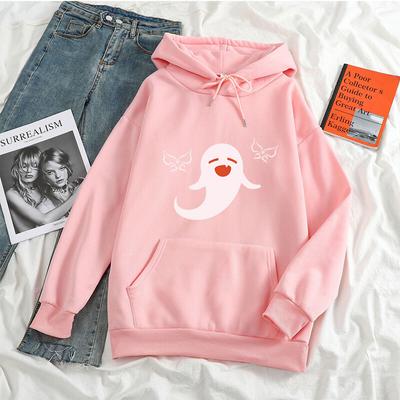Harajuku Open World Adventure Game Genshin Impact Hu Tao Kawaii Cartoon Women Hoodies Aesthetic Streetwear Men Winter Sweatshirt