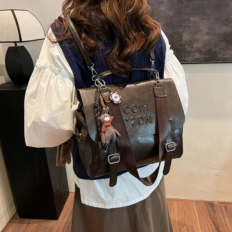 Bolso cuadrado pequeño casual de moda para llevar en la mano para mujer 2025 invierno nuevo tendencia retro bolso de hombro sensación bolso de mujer