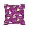 Cartoon T-Tamagotchi Pillowcase Product Printed Cushion Cover Decoration  Throw Pillow Case Cover Home Multiple Sizes