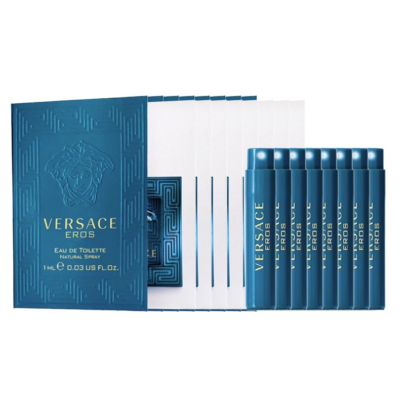 Versace EROS Eros Eros Water Sample Perfume Trial Pack Eau de Toilette EDT 28174157 EROS-1ml*8