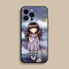Custodia per Telefono S-Santoro G-Gorjusses Per iPhone 17,16,15,14,13,12,Pro,Max,Plus,E,SE4,Air,Mini Cover Morbida Nera