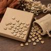 1000pcs DIY Craft Wooden Heart Confetti 1000 Pieces Wooden Heart Decoration  For Home Decoration