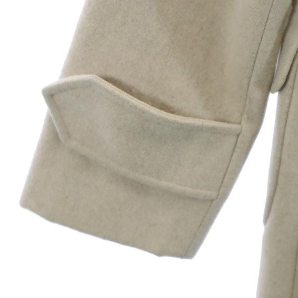 JIL SANDER Made in Italy Cashmere wool blend half coat 34 Beige Women Used