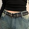 Pin Buckle Waistband Punk Denim Style Waist Belts Fashion Waist Strap  Women