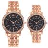 Elegant Women's Quartz Watch with Rhinestones