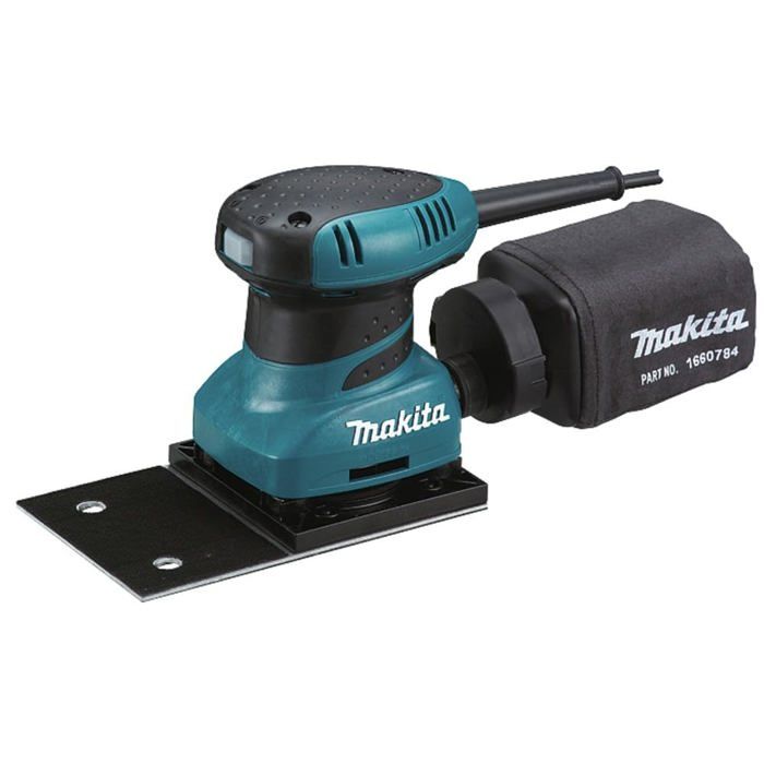Makita BO4566J Ponceuse vibrante + mallette 200 W 100 x 164 mm