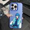 D-Dramatical M-Murder Aoba Seragaki Phone Case For iPhone 16,15,14,13,12,11,Pro,Max,Plus,Mini,XS Anti Fall Blue Matte Bumper