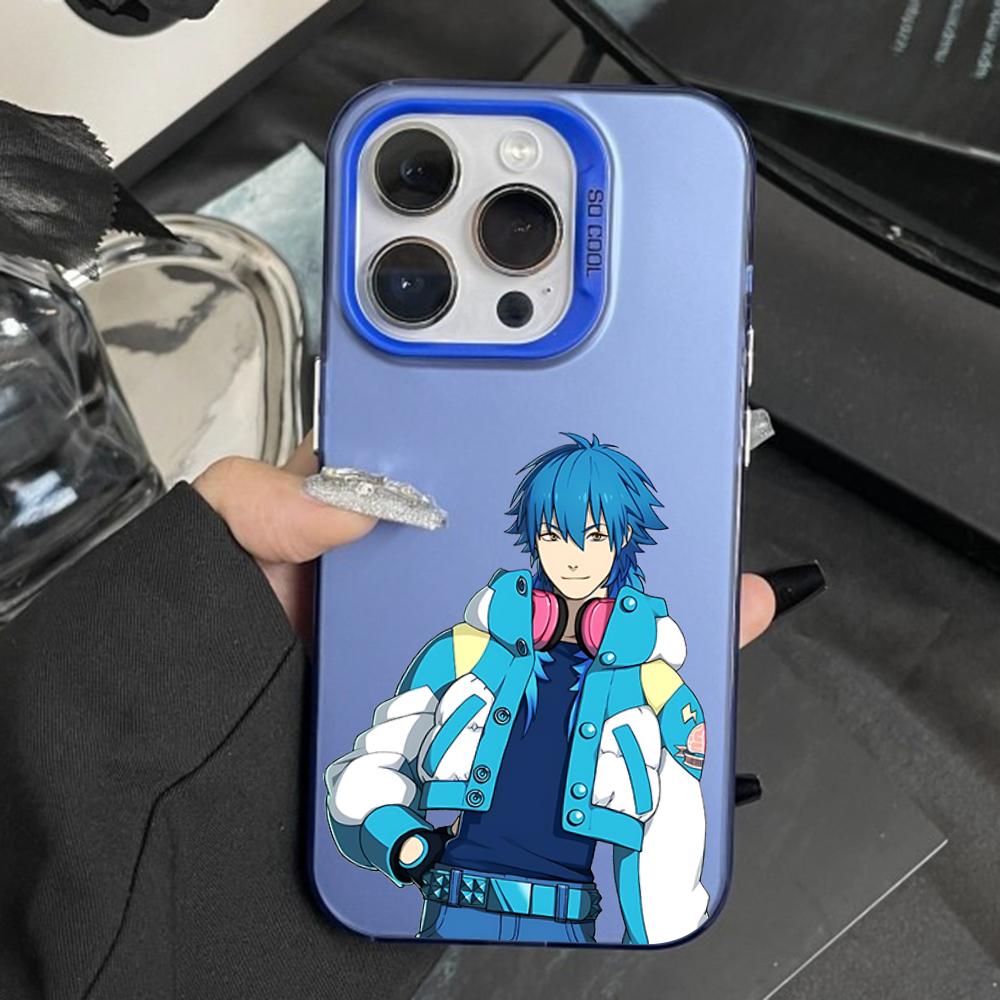 D-Dramatical M-Murder Aoba Seragaki Phone Case For iPhone 16,15,14,13,12,11,Pro,Max,Plus,Mini,XS Anti Fall Blue Matte Bumper
