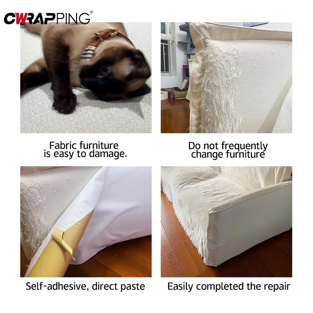 20x28cm Mehrfarbiger Selbstklebender Leinenflicken für Sofa Bett Stuhl Autositz Möbel Leinenstoff Reparaturflicken DIY Fixflicken