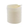 Kurojin 1.5cm Wide Flat Polyester Shoelace for Lanvin Board Shoes