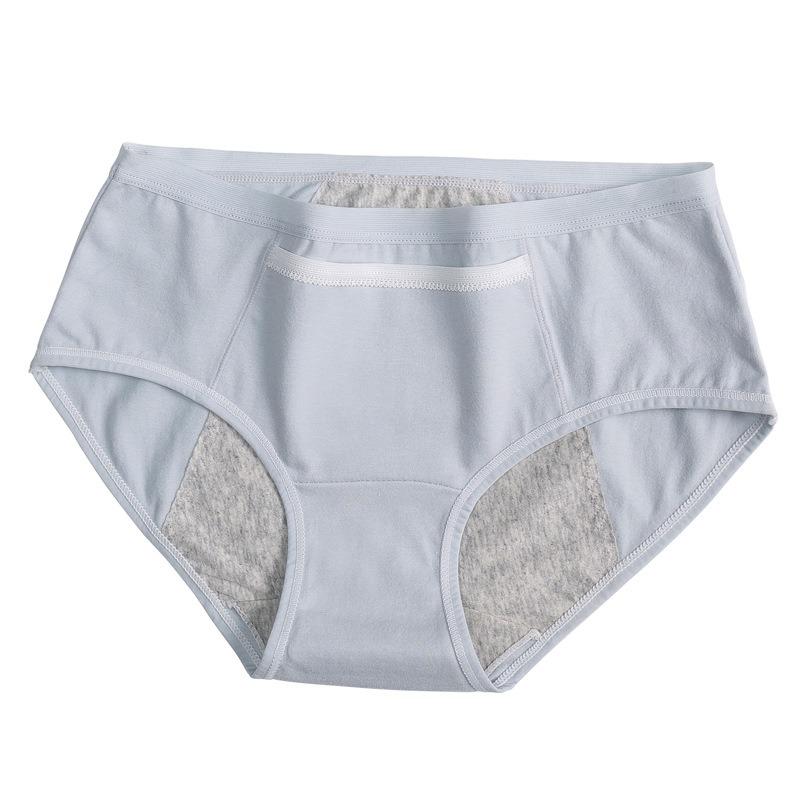 Women S Mid Waist Cotton Gusset Leakproof Period Panties