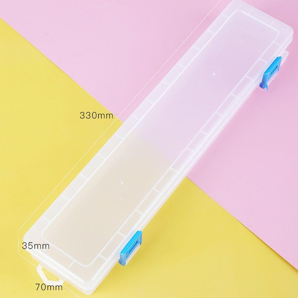 1Pcs Watercolor Pen Pencil Storage Box  For Brushes Painting Pencils Watercolour Pens