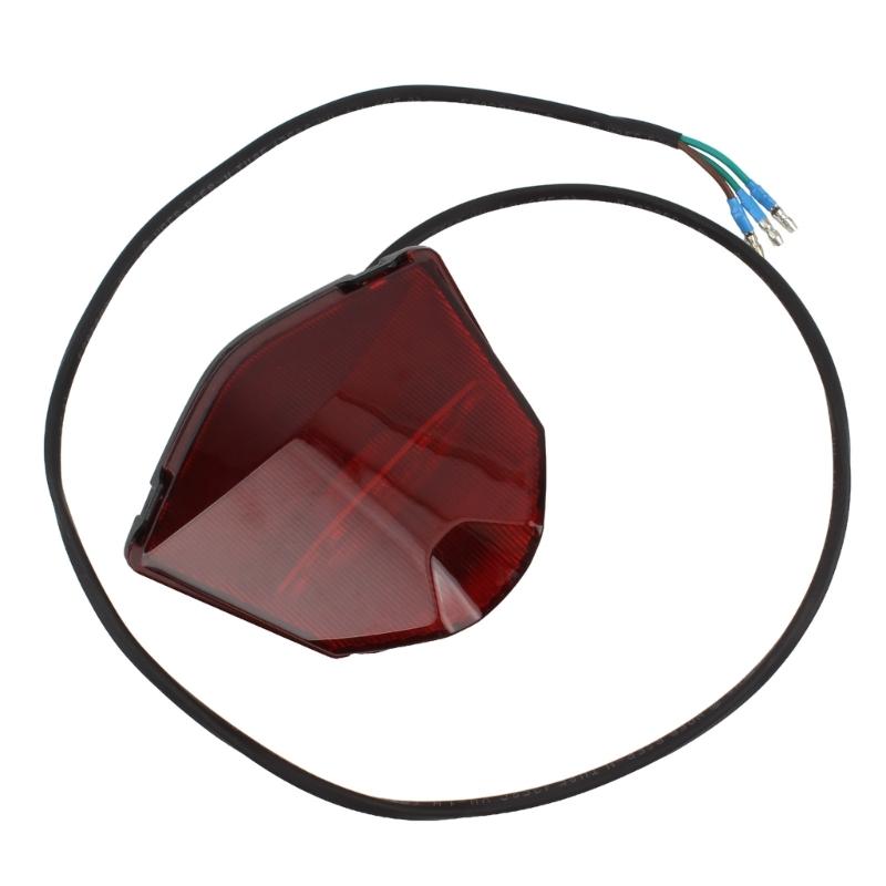 

LED Motorcycle Rear Mudfender Tail Light Signal Brake Lamp Providing Superior Illumination for Improved Nighttime Safety 1