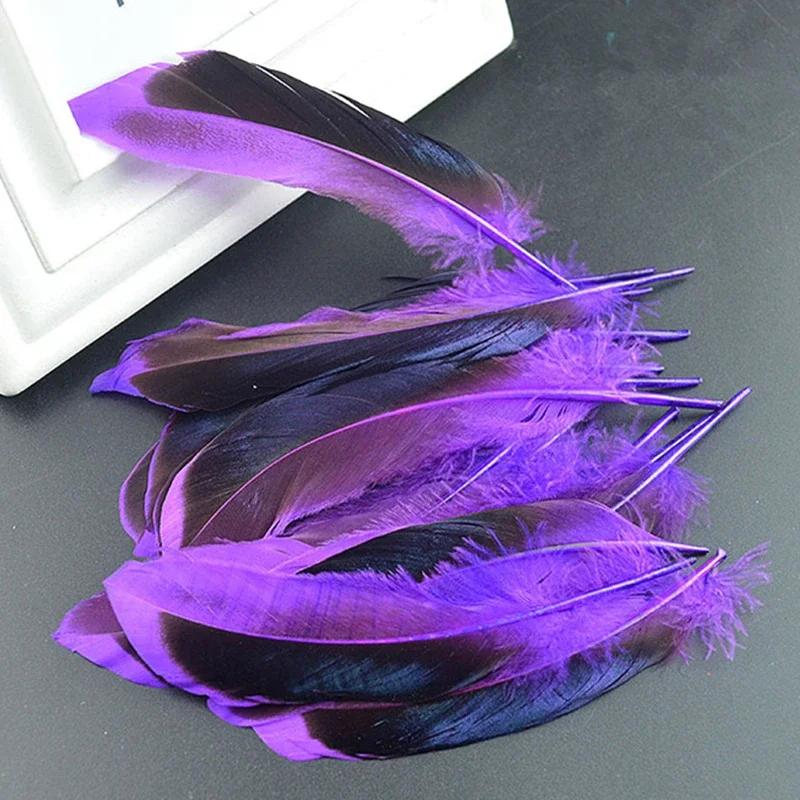 Pene de rață colorate pentru lucrare de ac cu pene naturale Captorul de vise Bricolaj Artizanat Accesorii Artizanat Decorare nuntă