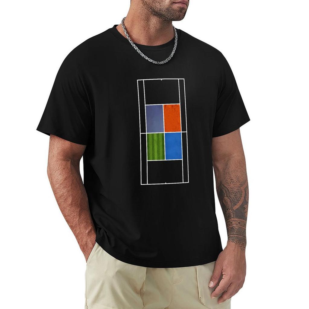 Tennis Grand Slams TShirt Fashion Graphic Tee for Unisex