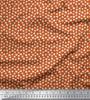 Soimoi Japan Crepe Satin Fabric Clover Leaves Small Print Fabric by Metre 42 Inch