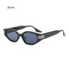Vintage Small Sunglasses Retro Sun Glasses for Women Black Shadow Cat Eye Glasses Men  Designer Cateye Sun Glasses UV