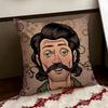 Father JJohn MistyS Cushion Cover Reversible Soft Durable Pillow Cover Home  Car MultiScene Use for Daily Comfort