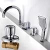 Brass Material Concealed Switch Valve Quick-open Design Angle Valve Shower Valve  Home Plumbing
