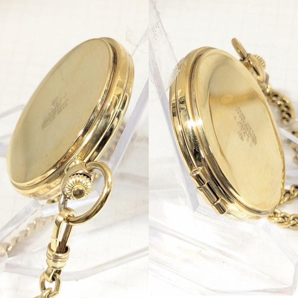 [USED] SEIKO ALBA Pocket Watch, Hunter Case, Battery Replaced, Working Condition, F-09