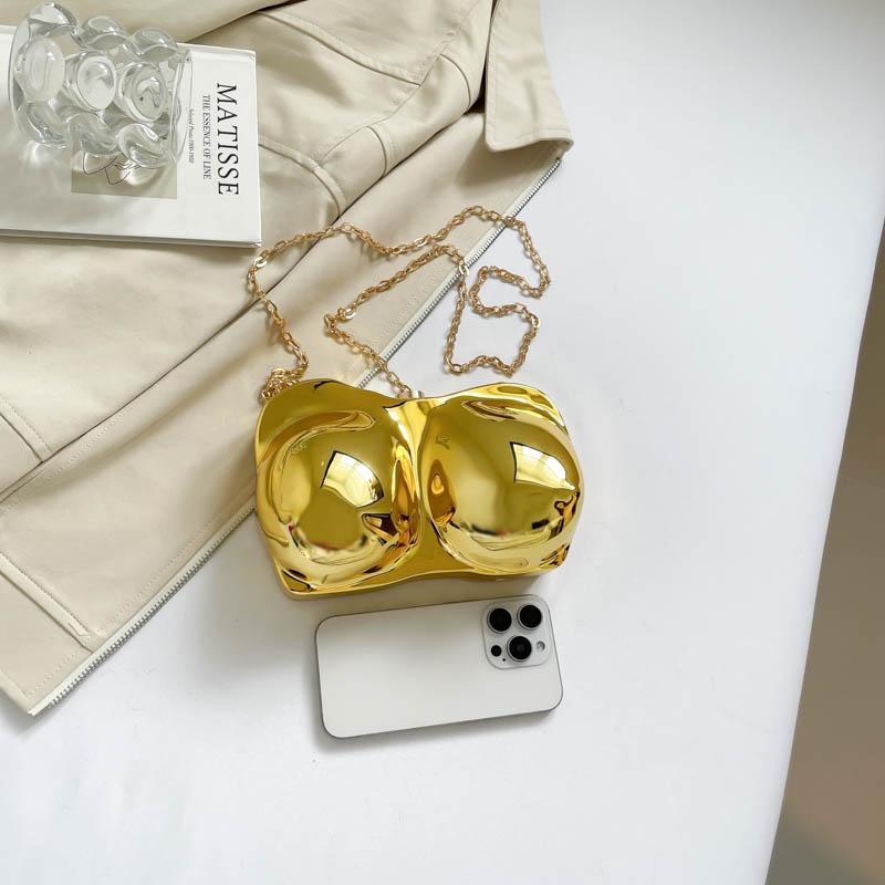 Summer Acrylic CHAINS Solid Shoulder Bags Candy Color Niche Design Sense Women's Bags Hot Sale Sweet Exquisite Crossbody Bags