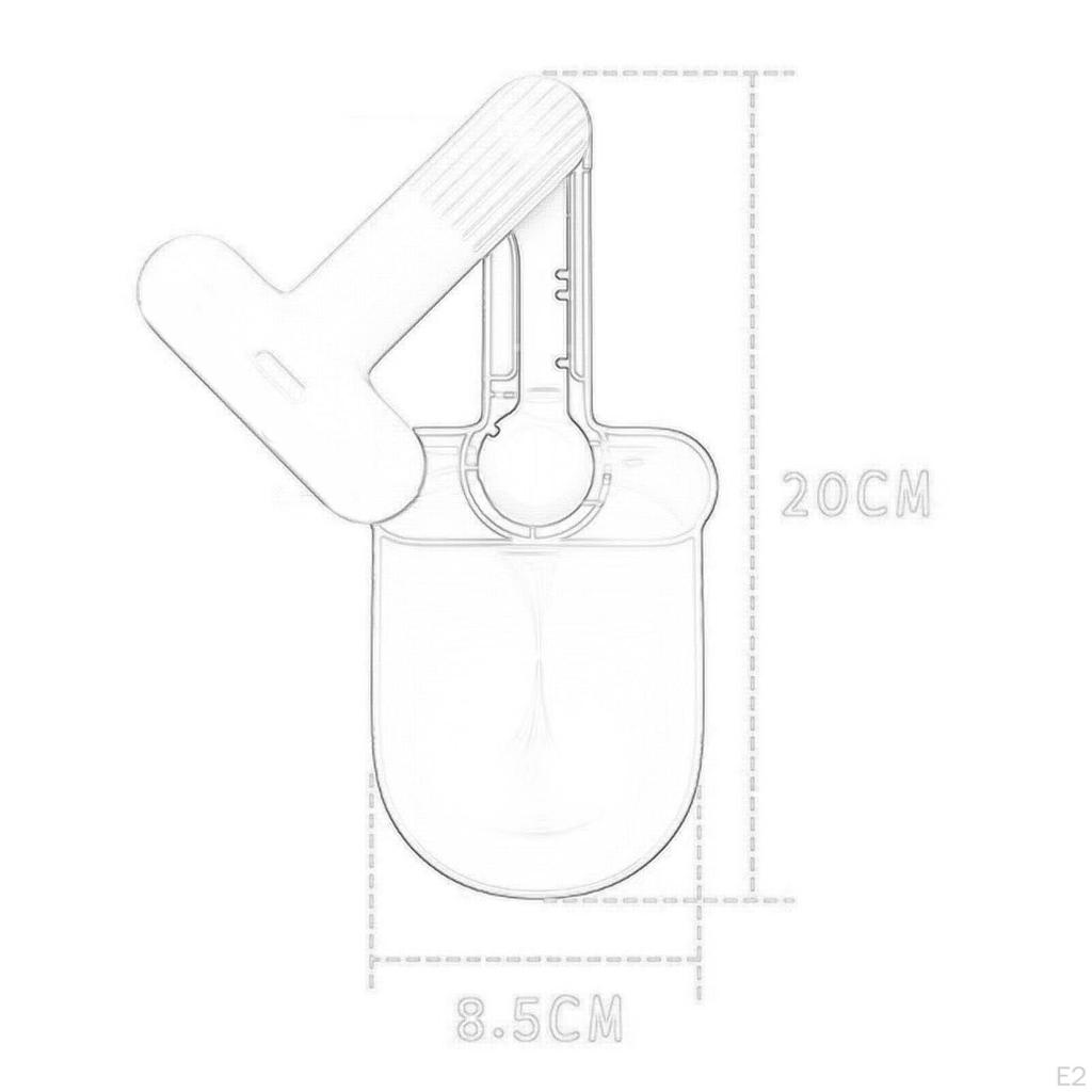 Cat Measuring with Ergonomic Bag Clip Handle Food Feeder Multifuctional Pet Scooper Cats