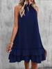 Women's Off-Shoulder Spaghetti Strap Sheer Dress for Beach Vacation 2026