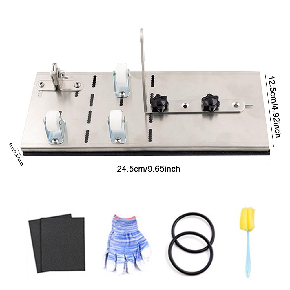 11/19Pcs Glass Bottle Cutter Stainless Steel DIY Glass Cutter Kit with Safety Gloves/Accessories Glass Sculptures Cutter Machine