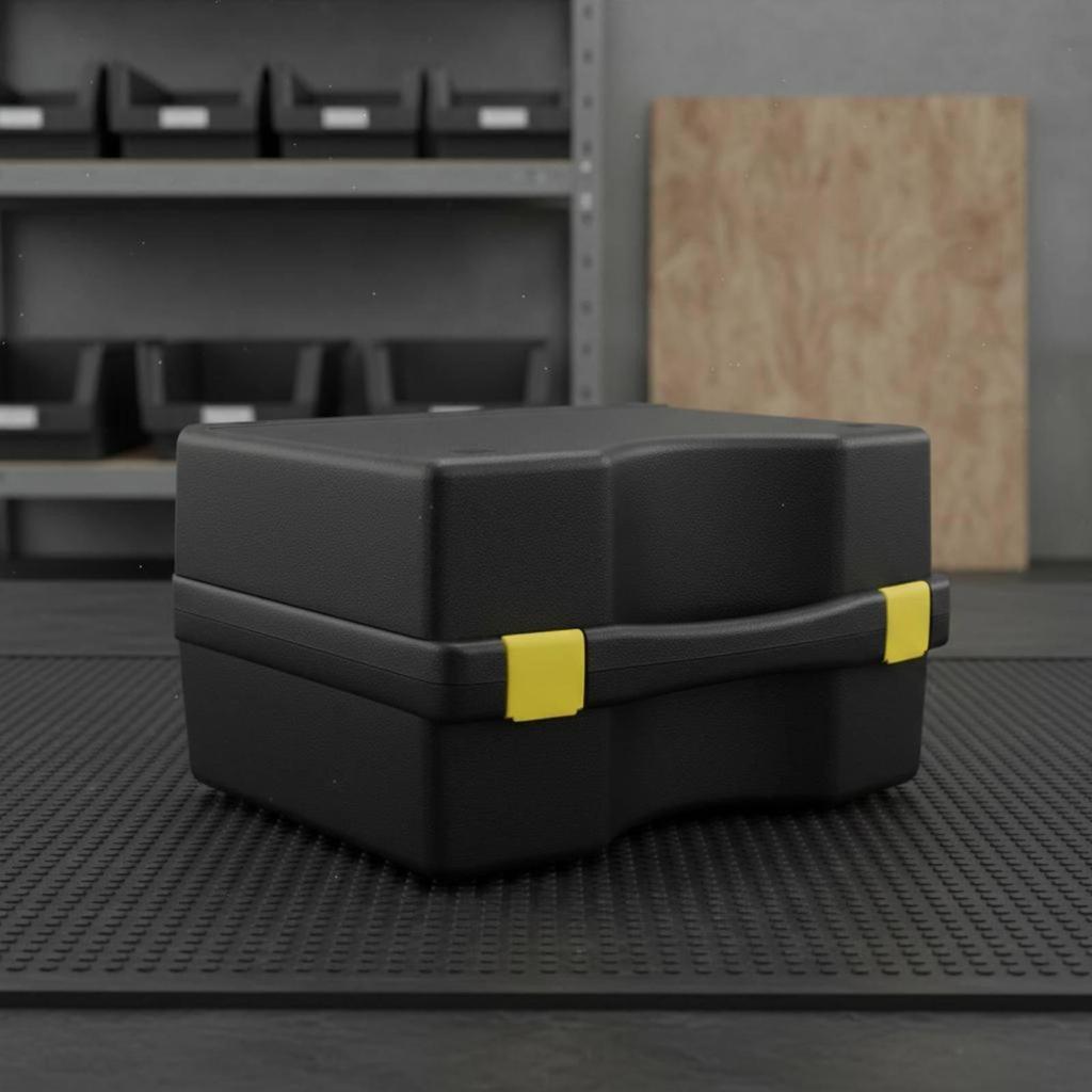 With Handle Foam Hard Equipment Case Impact-Resistant Carrying for