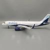 Die-cast Resin Aircraft Model 1/80 Scale 47cm 320 Airplane A320 NEO Indigo A320 Indian Airlines Light Model with Landing Gear