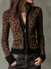 2026 New ZA Women's European & American Spring Round Neck Sweater