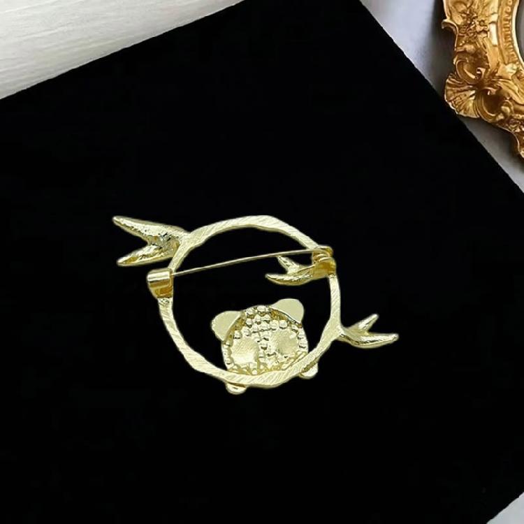 Mehrzweck-Zarte Panda- und Bambus-Broschen-Dekoration für Pendler, Partys, Zubehör und festliche Veranstaltungsschmuck