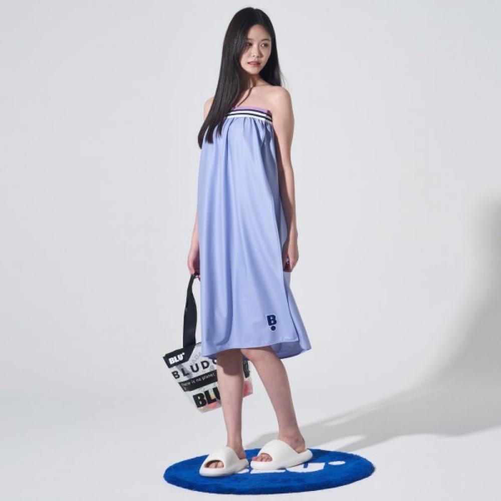 Blu Dot Tape Point Shower Wrap Gown Plus Lv Single option