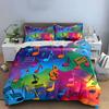 Colorful Musical Notes Bedding Bedding Duvet Cover Set Duvet Cover Pillowcases  (1 * Duvet Cover 2 * Pillowcases, Without Duvet Insert)