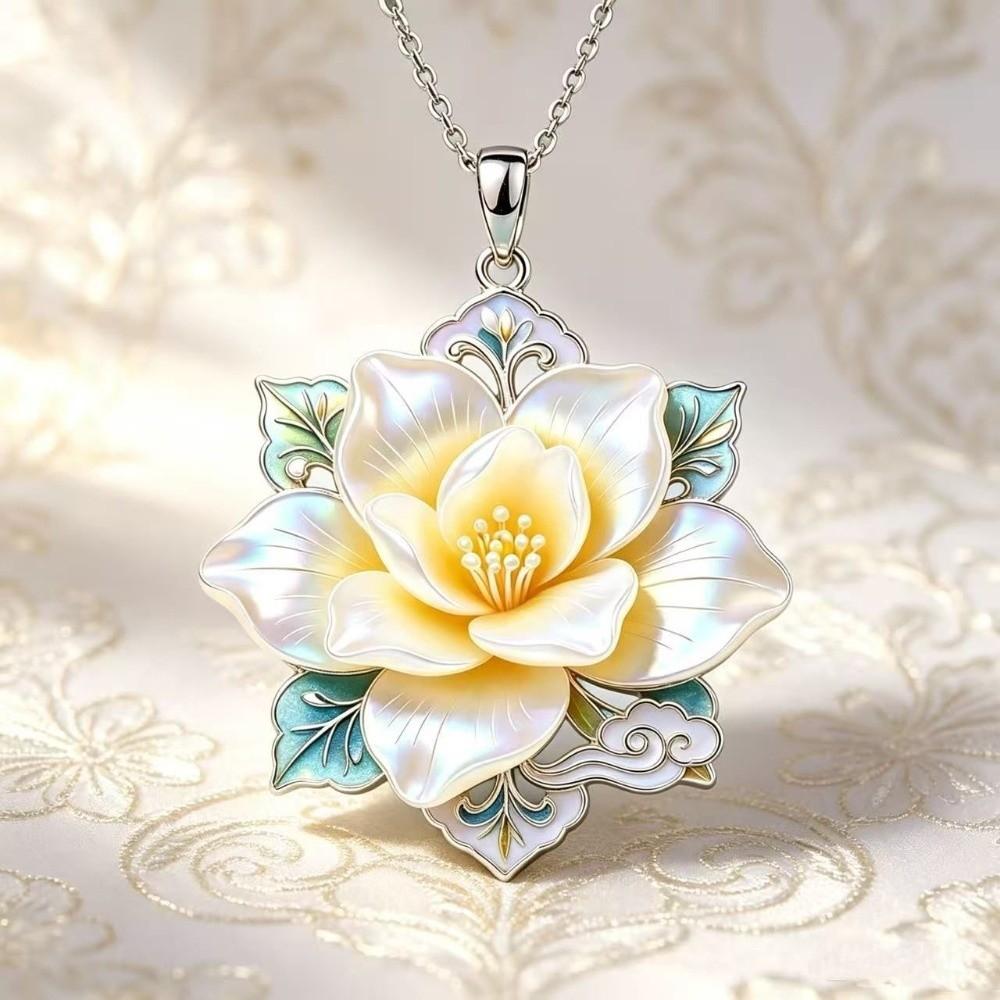 Exquisite Nine-tailed Vixen Pendant Deer Chinese Lion Clavicle Chain Daily Wear