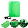 Plant Cover Cylindrical Freeze Prevention Plant Winter Drawstring Bag with Zip for Tree