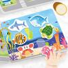 Parent-child Kids Cloth Book Animals Tail Puzzle Cloth Book Baby Cloth Book  Birthday Gifts